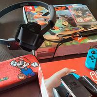 Nintendo switch usata + ring fit + minecraft +fifa