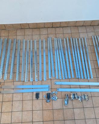 Componenti scaffalature metalliche zincate – Nuovi