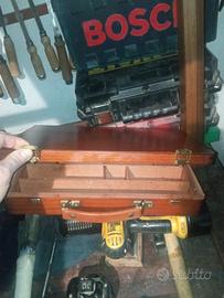 valigetta in legno per pittori 