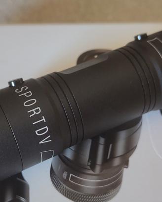 Cam 1080P HD per Moto e Bici con Grandangolo 120