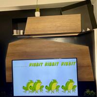 Pannello legno  con led