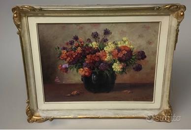Dipinto Olio su Tavola  del 1957 - A.LANZILLO