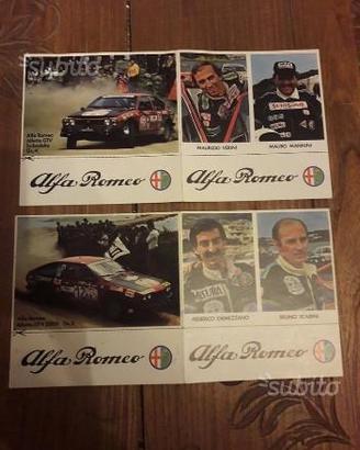 Rally rallye cartoline adesivi e altro