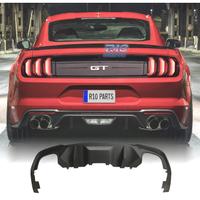 DIFFUSORE FORD MUSTANG 18-23 LOOK GT DOPPIA USCITA