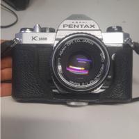 Macchina fotografica Asahi Pentax K1000 + accessor