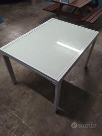 Tavolo in vetro allungabile 90x120/240
