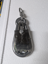 Moschettone salpa ancora regolabile acciaio inox