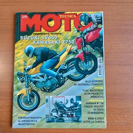 Super moto tecnica 2004 suzuki sv650 kawasaki z750