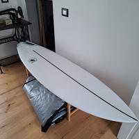 Tavola OLAIAN Shortboard 900 6'3" 35 L 3 pinne FCS