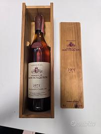 Armagnac MARQUIS DE MONTESQUIOU 1971 con Box in Le