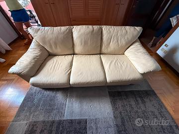 DIVANO LETTO IN PELLE - NATUZZI