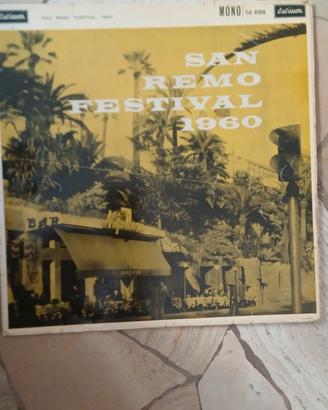 Vinile Long Palying Sanremo 1960 edizione limitata