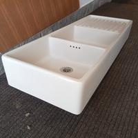 Lavello  doppia vasca con gocciolatoio