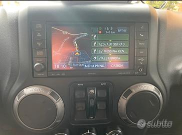 Stereo Autoradio Navigatore Jeep Wrangler JK JKU