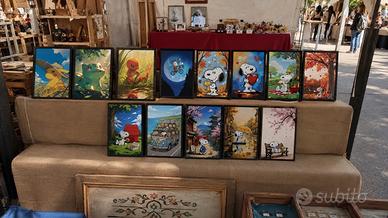 POSTER A4 + CORNICE + GADGET - pronti da appendere