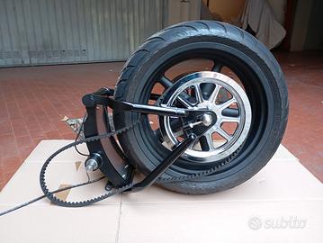 Kit ruota posteriore larga 250 per softail evo