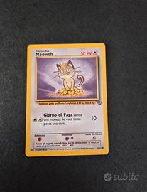 Carta Pokémon Meowth 56/64 Jungle ITA