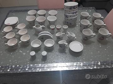 Servizio tazze tazzine coppe gelato HelloKitty 50