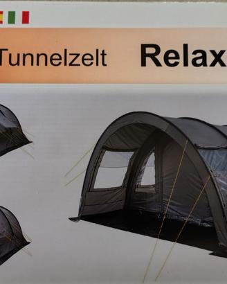 Tenda da campeggio 6 posti, 2 camere + veranda