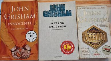 Tre libri John Grishman