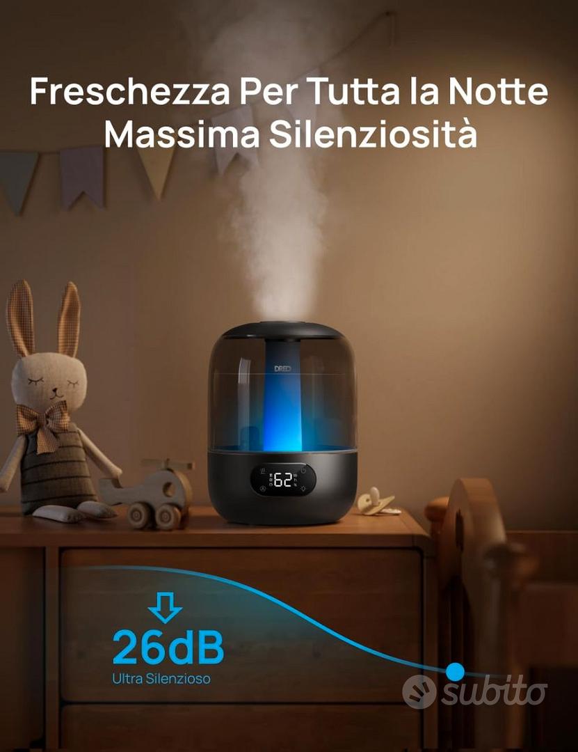 RAINBOW – ART. 883Umidificatore Ad Ultrasuoni Silenzioso E Diffusore Di Aromi - MACOM - Foto 11