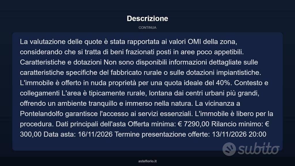 Immobile in asta di 31043 m² a Pontelandolfo - Vista 4
