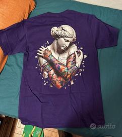 Modipèe T-shirt Venere di Milo Viola tg M