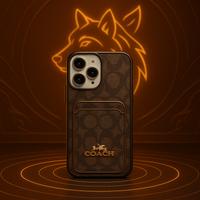 Custodia iPhone Coach Originale  con Porta Carte