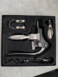 Set Apribottiglie Professionale a Leva per Vino