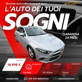 Mercedes-benz A 180 d Automatic Sport TUA A RATE C