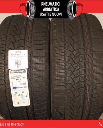 2 Gomme NUOVE 295 40 R 21 Continental SPED GRATIS