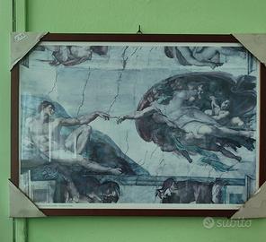 La Creazione di Michelangelo - Quadro 