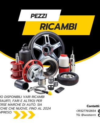 Pezzi di ricambi per macchine
