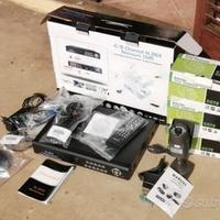 Sistema di video sorveglianza con 4 telecamere