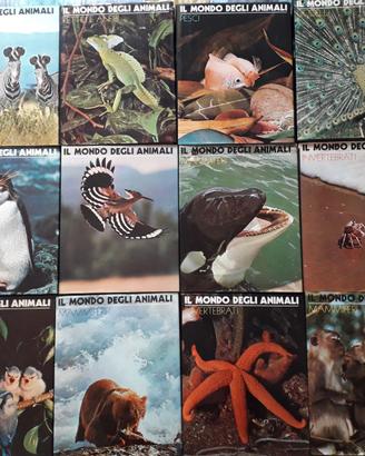 Il Mondo degli Animali - Larousse 1974 - 12 Volumi