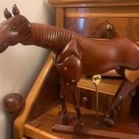 Scultura in legno vintage