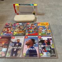 Giochi nintendo switch lite + custodia