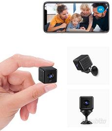 Telecamera Nascosta 4K HD Mini Telecamera Wifi Int