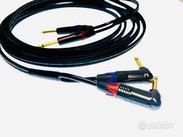 MOGAMI 3106 cavo stereo (5m).Neutrik gold
