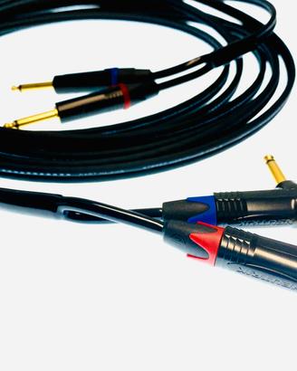 MOGAMI 3106 cavo stereo (5m).Neutrik gold