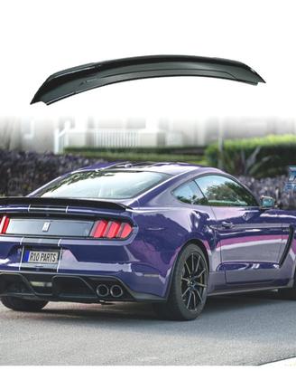 SPOILER FORD MUSTANG 15-23 LOOK GT350 NERO LUCIDO