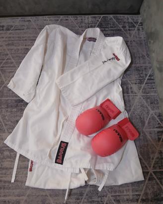 abbigliamento karate completo 