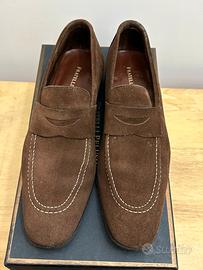 Mocassino estivo in camoscio