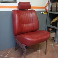 poltrona fatta con sedile auto d epoca 