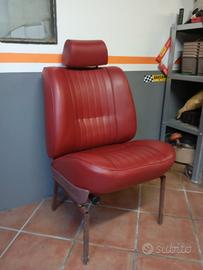 poltrona fatta con sedile auto d epoca 
