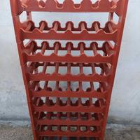 Porta bottiglie in plastica 