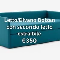 Letto/Divano Bolzan con secondo letto estraibile