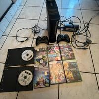 Xbox 360 completa di controller giochi e accessori