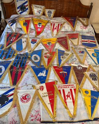 Lotto gagliardetti vintage calcio italiano