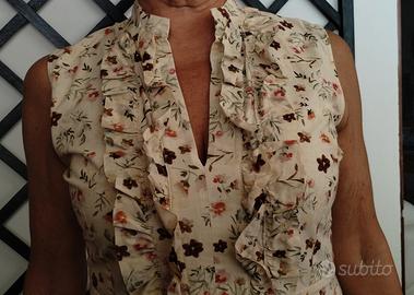 Abito estivo cotone leggermente elasticizzato